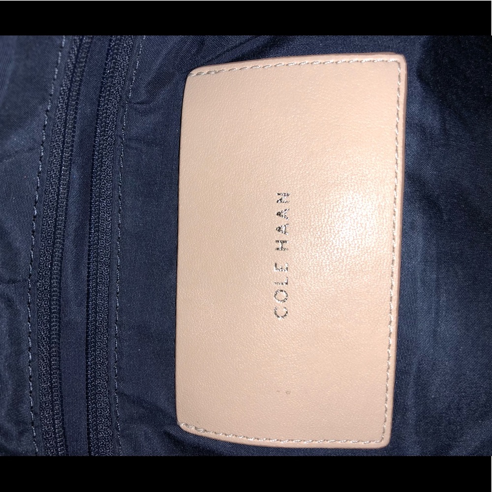 Cole Haan gold leather purse